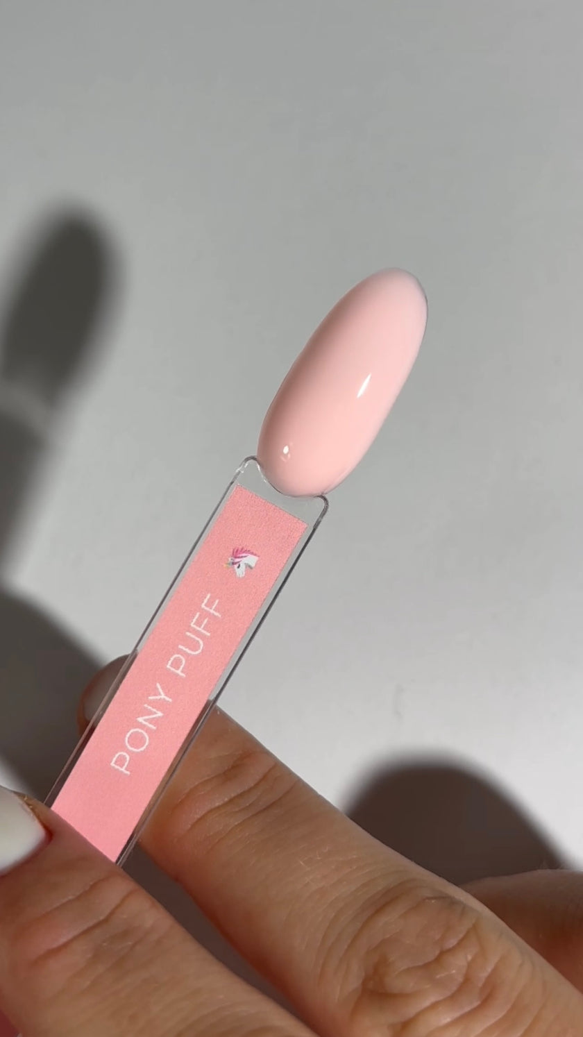 THE COLOR TO BUILD
“pony puff” 🦄