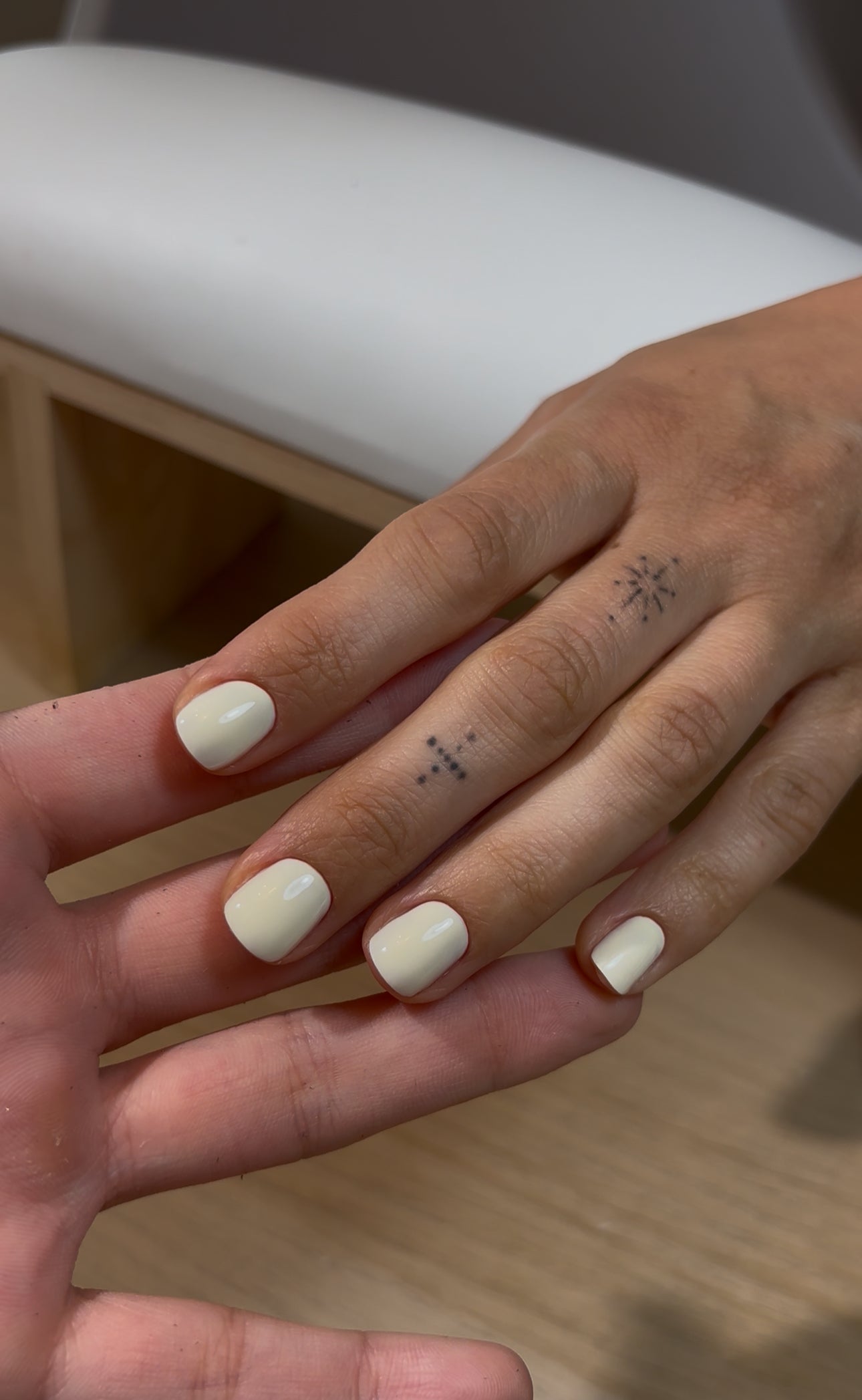 Pedi polish / 1step „Warm white“