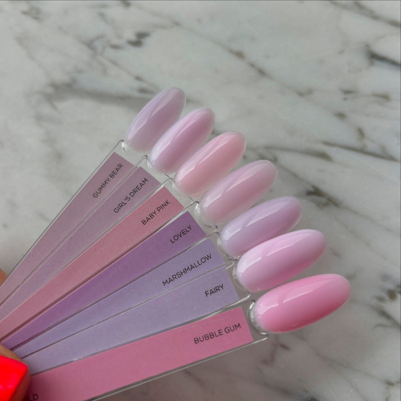 Schöne Farbtöne von Alisa nails uv base coat UV-Color Base 